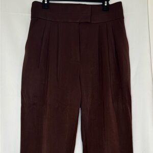 JLUXLABEL women’s Dark Brown Dress Pants